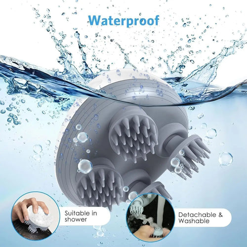 Electric Scalp Massager Electric Head Massager Rechargeable Scalp Massager